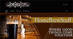 Desktop Screenshot of homebrewstuff.com